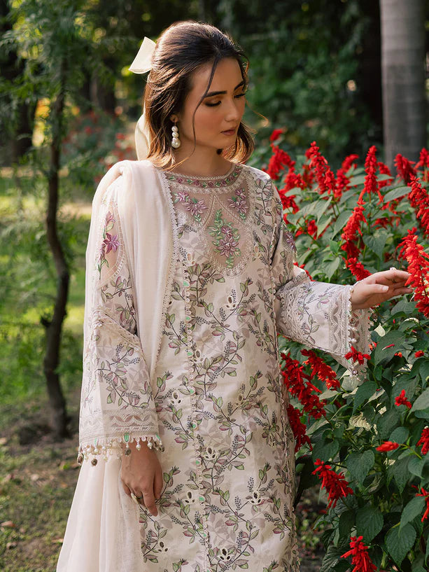 Parishay 3Pc Embroidered Lawn Suit BLOOM-05 gulbuy.com