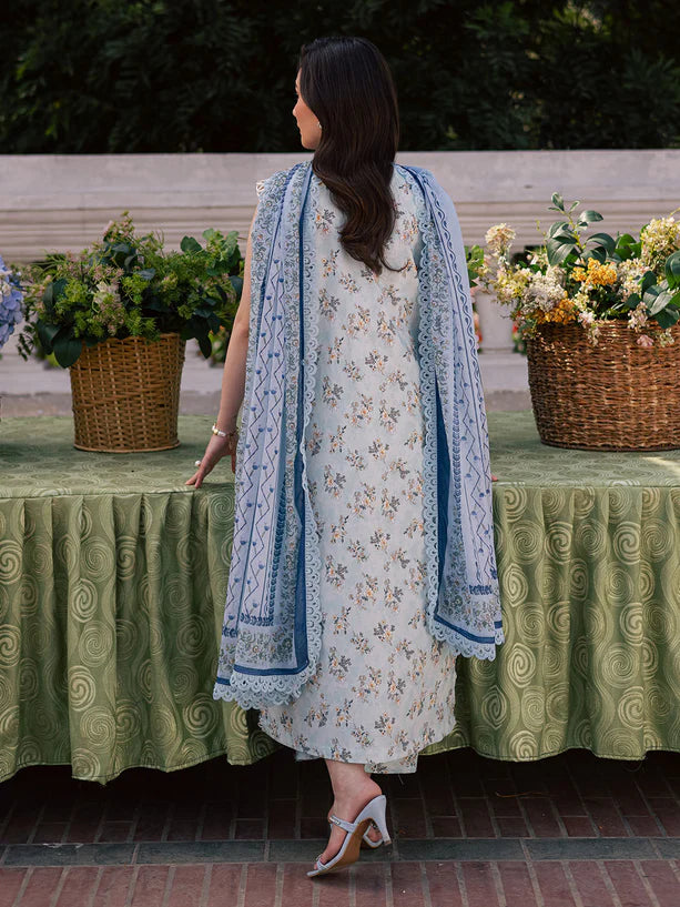 Parishay 3Pc Embroidered Lawn Suit BLOOM-10 gulbuy.com