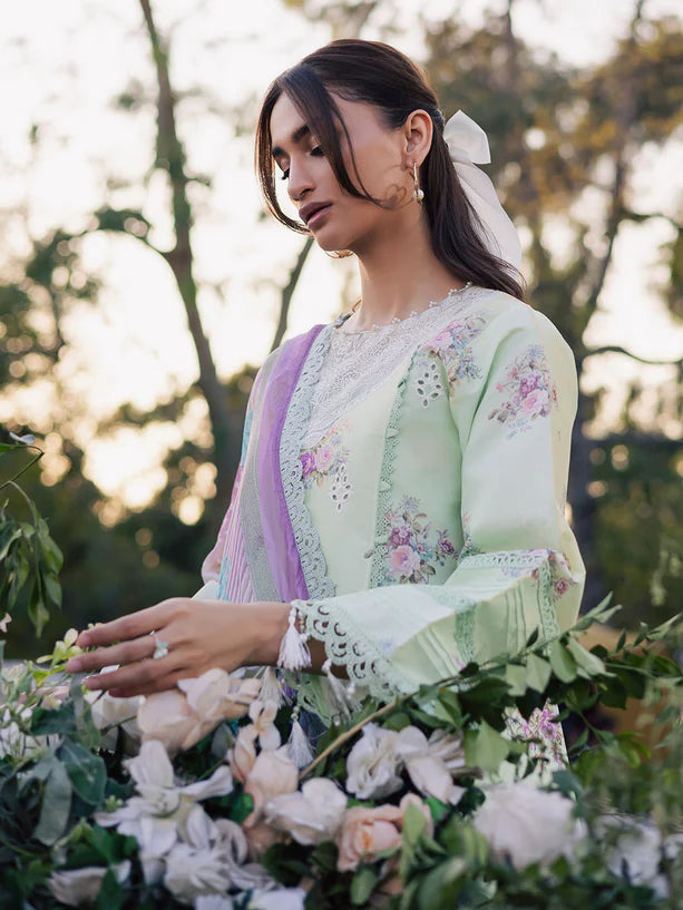Parishay 3Pc Embroidered Lawn Suit BLOOM-11 gulbuy.com