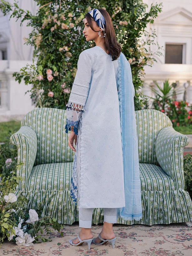 Parishay 3Pc Embroidered Lawn Suit BLOOM-13 gulbuy.com