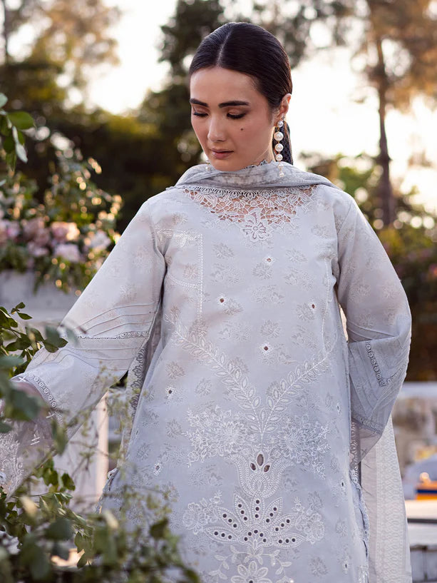 Parishay 3Pc Embroidered Lawn Suit BLOOM-14 gulbuy.com