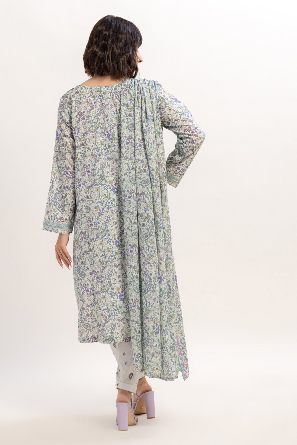 BONANZA SATRANGI 3PC PRINTED LAWN SUIT (BPS2243P14)