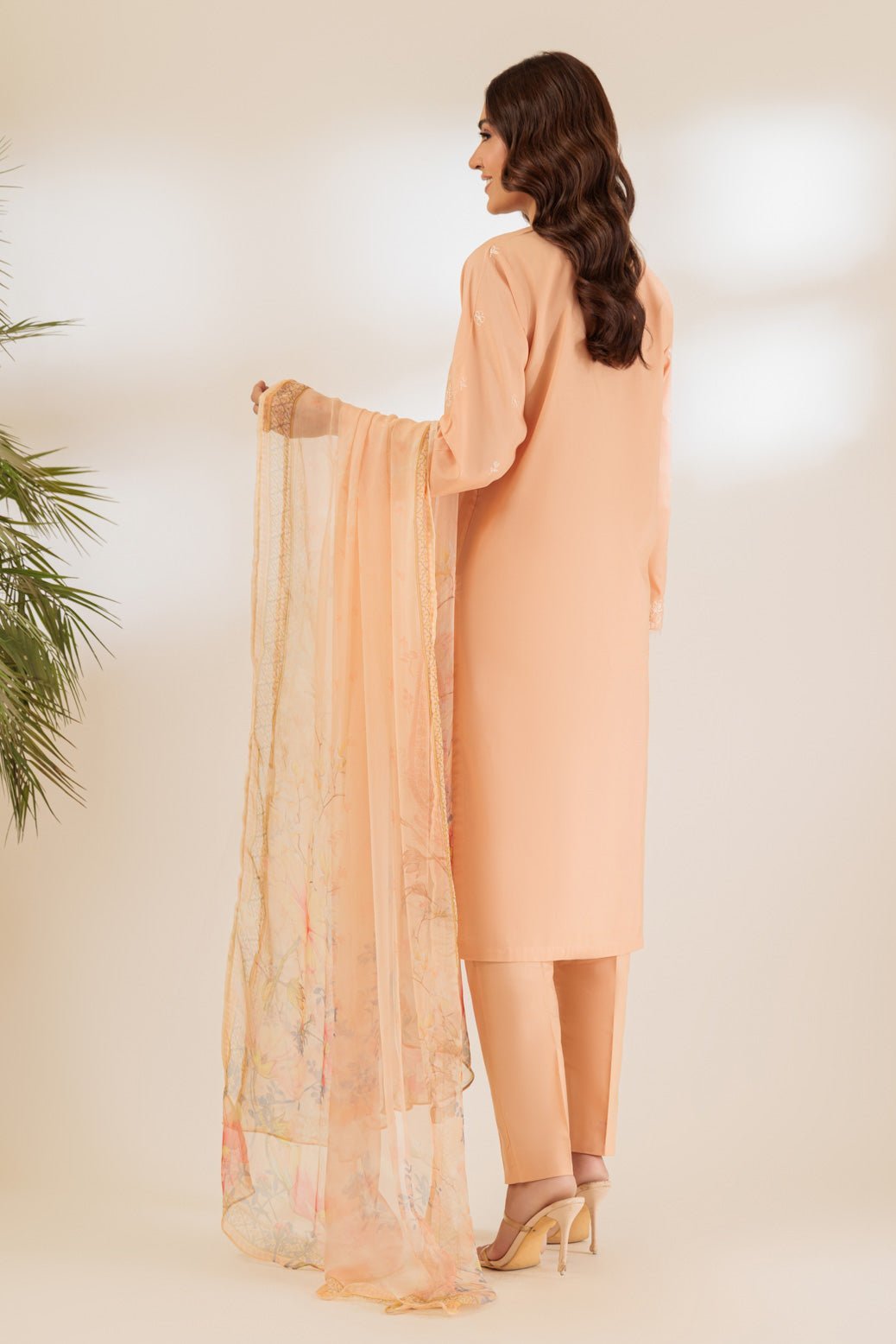 BONANZA SATRANGI 3PC EMBROIDERED CAMBRIC SUIT (BS1243P03)