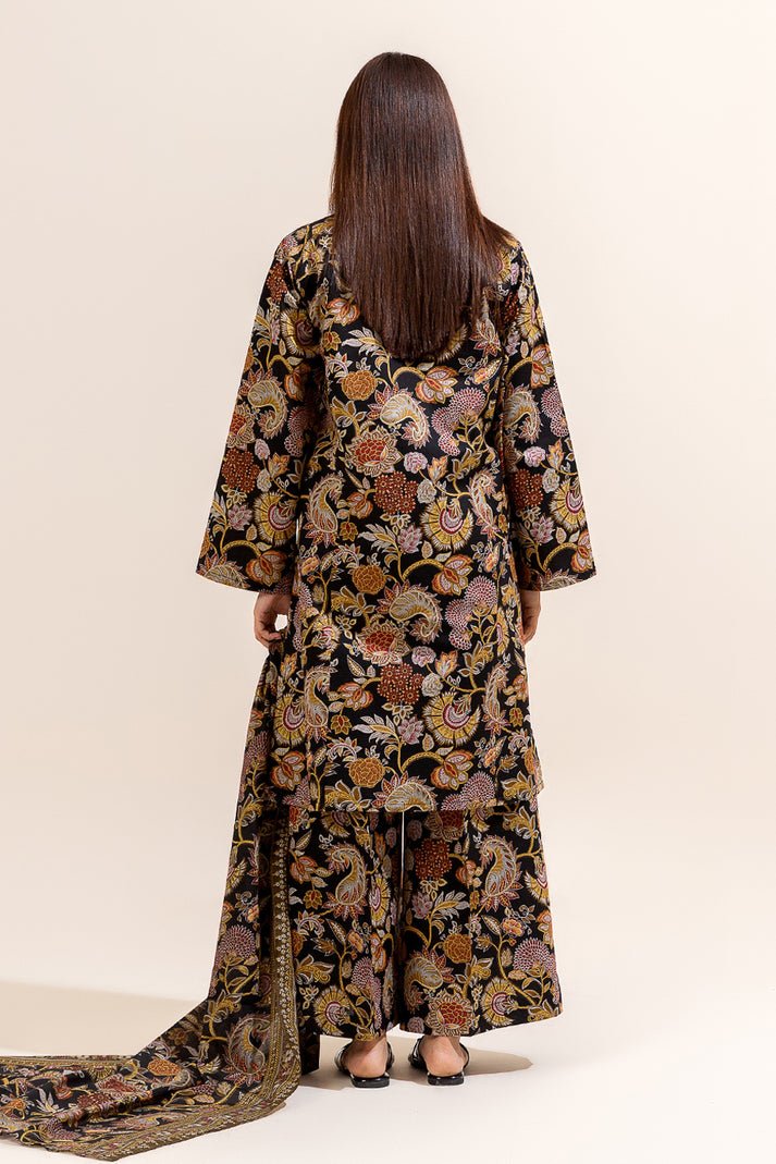 Beechtree 3Pc Printed Lawn Suit (BT12405UN004333-MULTI)