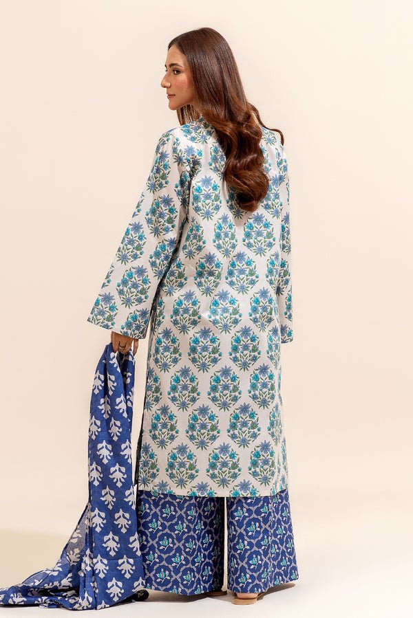Beechtree 3Pc Printed Lawn Suit (BT12405UN004356-MULTI)