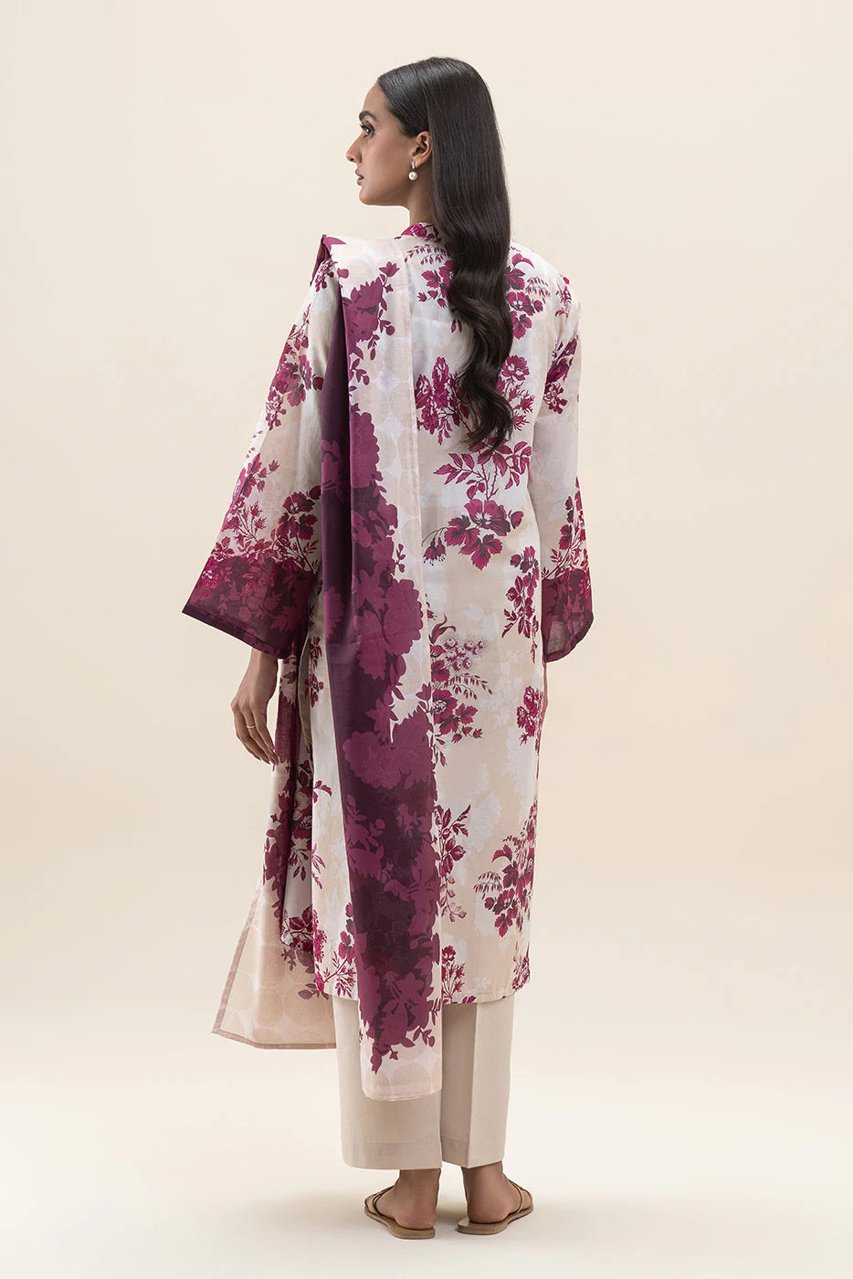 Beechtree 3Pc Printed Lawn Suit PERSIAN PASSION gulbuy.com