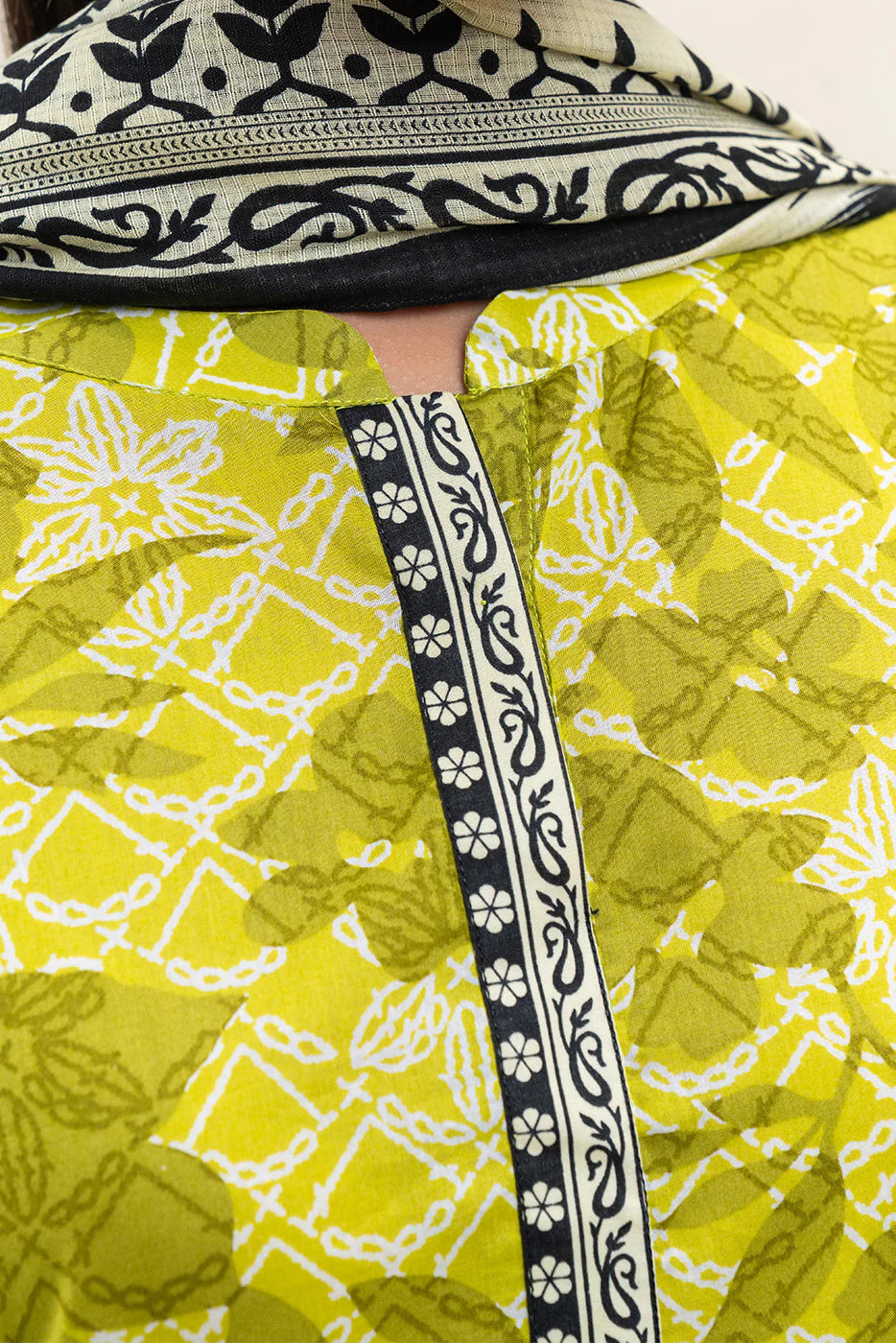 Beechtree 3Pc Printed Lawn Suit VOLT TRIBE gulbuy.com