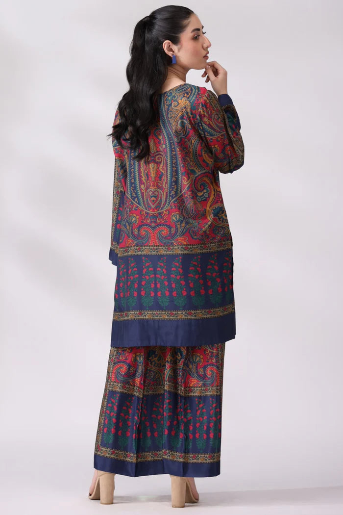 Mohagni 2Pc Printed Silk Lawn Suit CRP-01 gulbuy.com