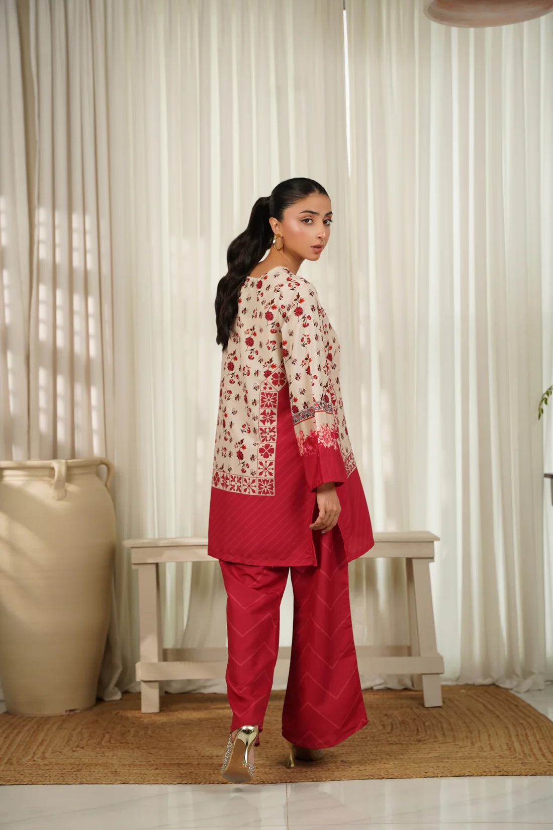 Dhaga 2Pc Printed Cambric Suit Amicia gulbuy.com