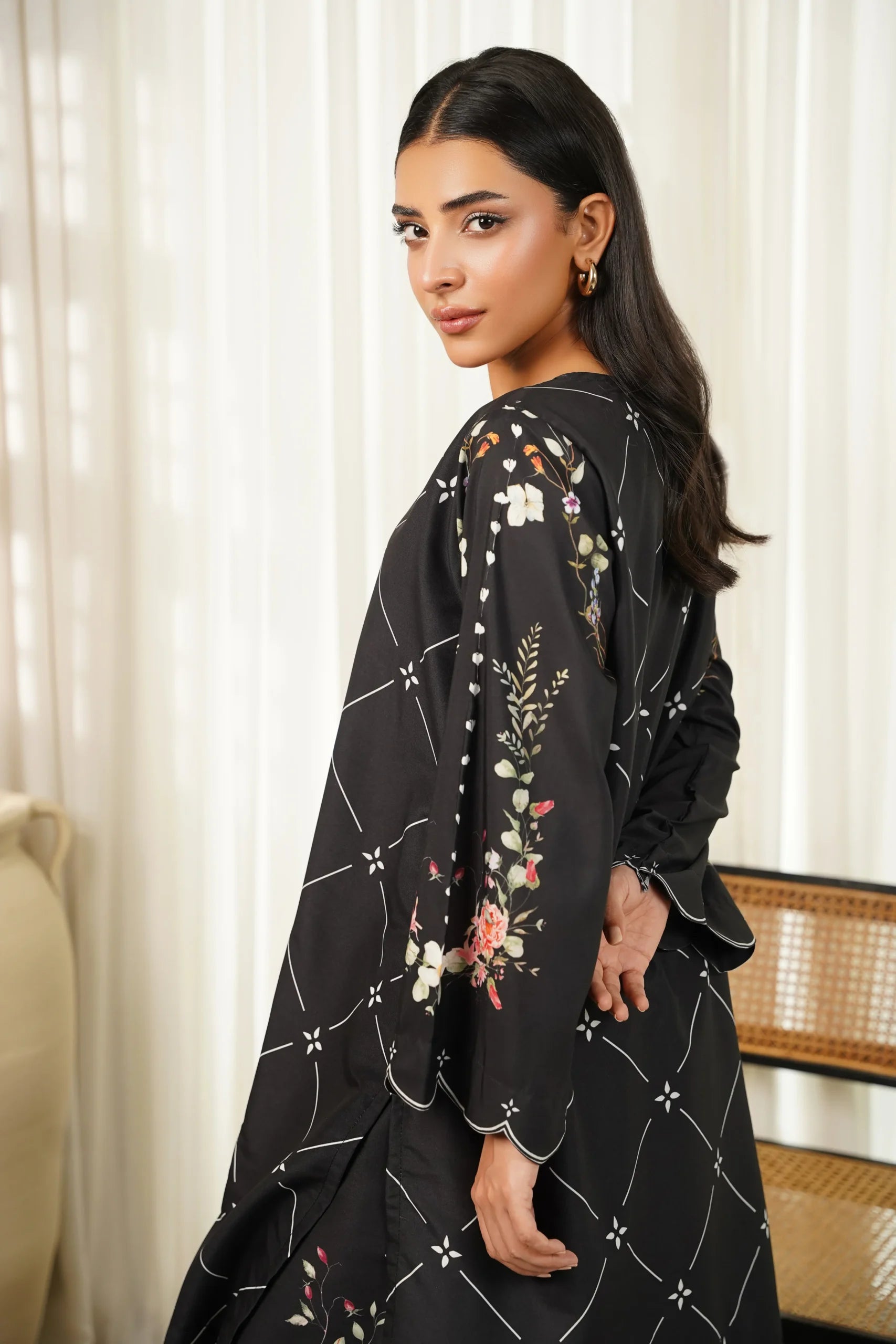 Dhaga 2Pc Printed Lawn Suit Cyrille gulbuy.com