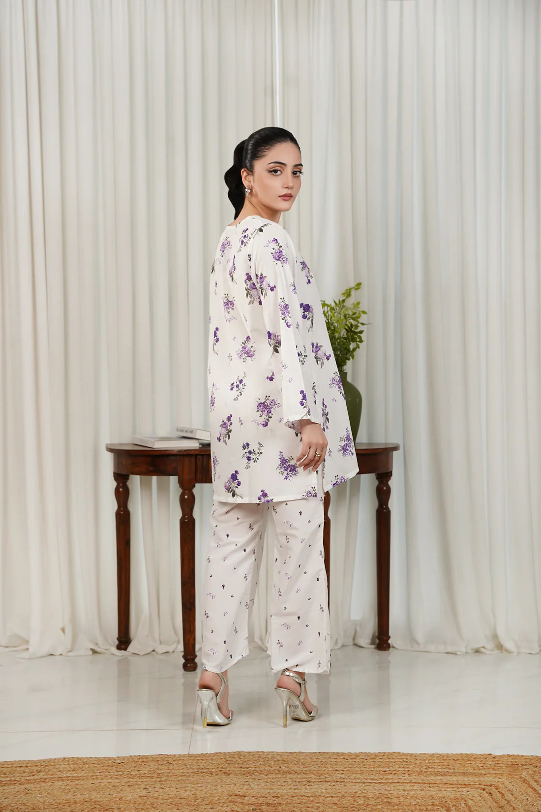 Dhaga 2Pc Printed Cambric Suit Blaire gulbuy.com