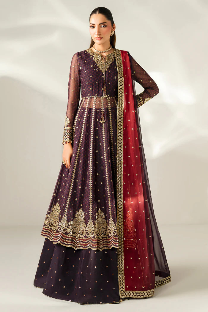 Jazmin 3Pc Embroidered Chiffon Suit UC-3088 XL gulbuy.com