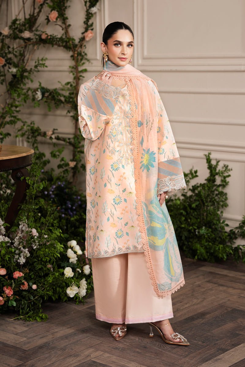RANG RASIYA 3PC PRINTED LAWN SUIT (RR24V06LED08)