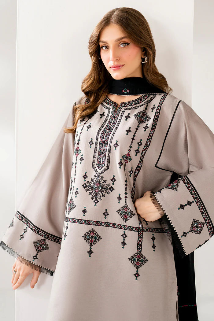 Jazmin 3Pc Embroidered Law Suit USE-9251 gulbuy.com