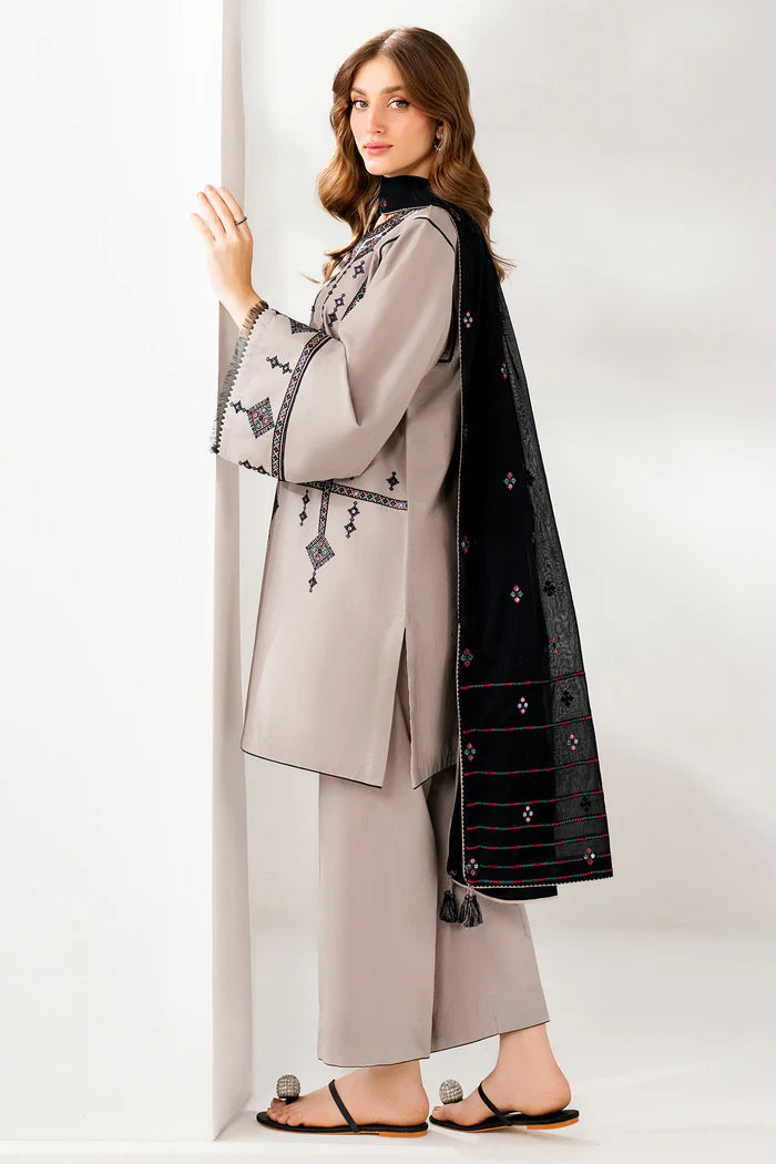 Jazmin 3Pc Embroidered Law Suit USE-9251 gulbuy.com