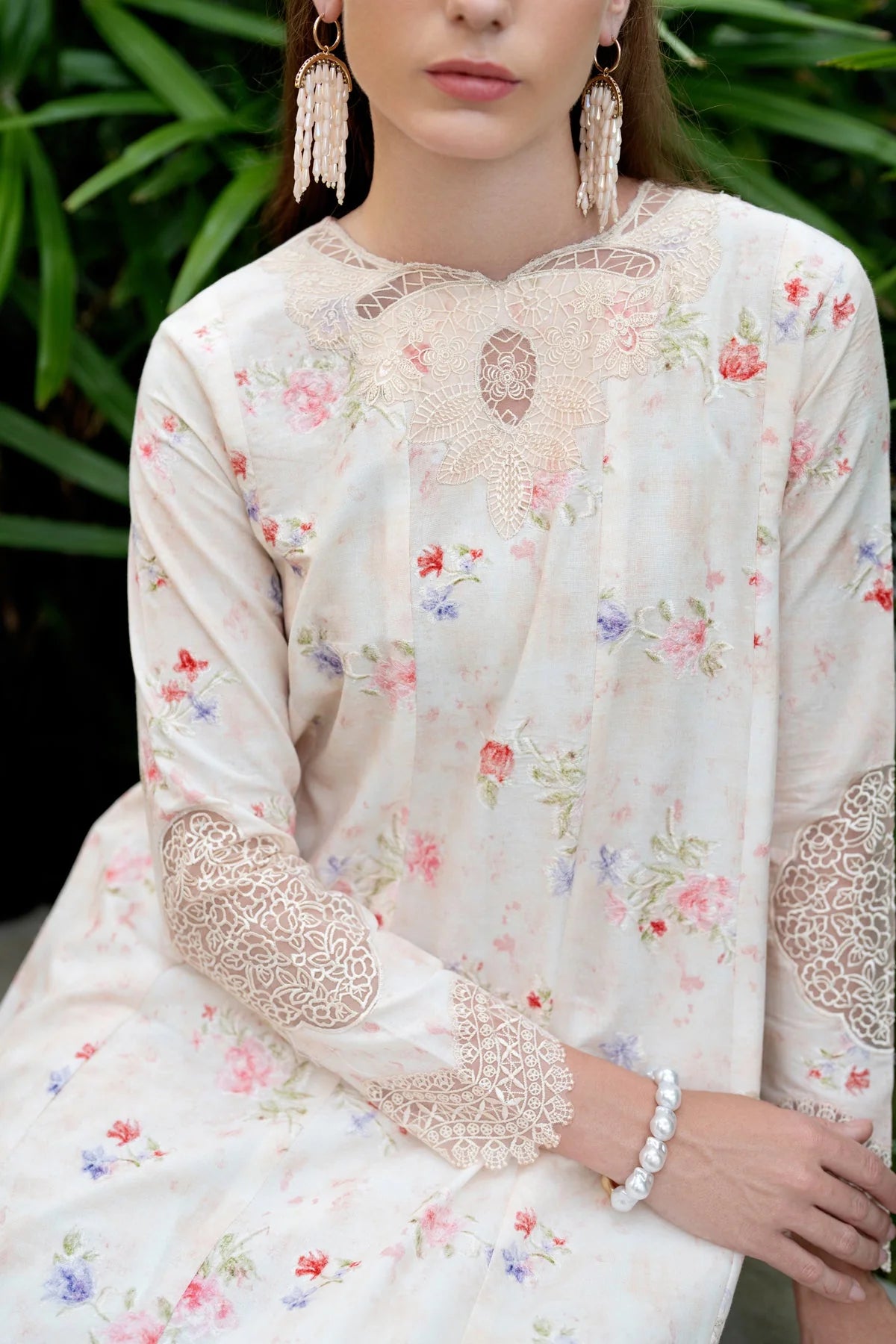Xenia 3Pc Printed Lawn Suit ANURA gulbuy.com