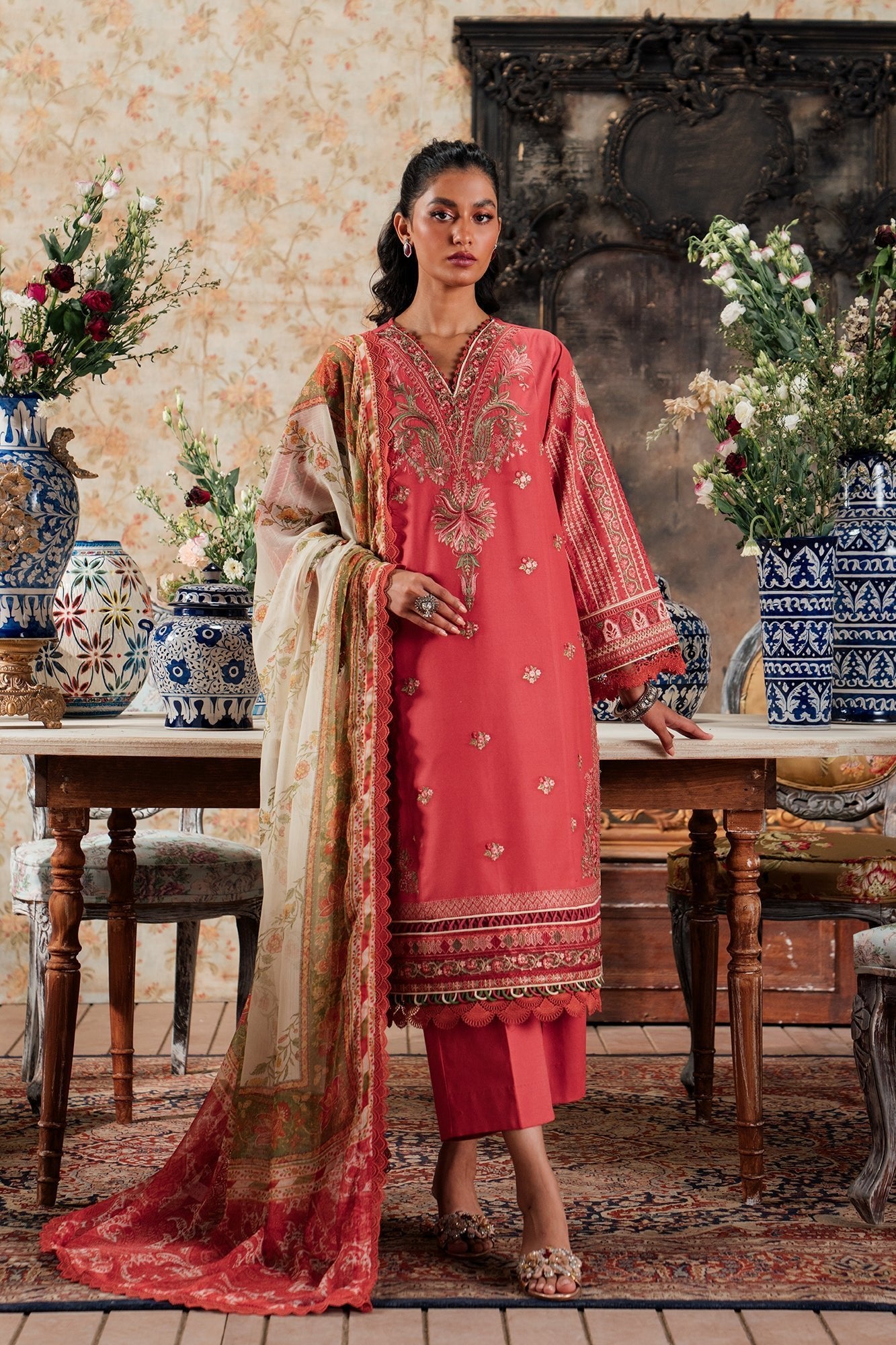 Ethnic 3 Piece Embroidered Lawn Suit (E0440/203/311)