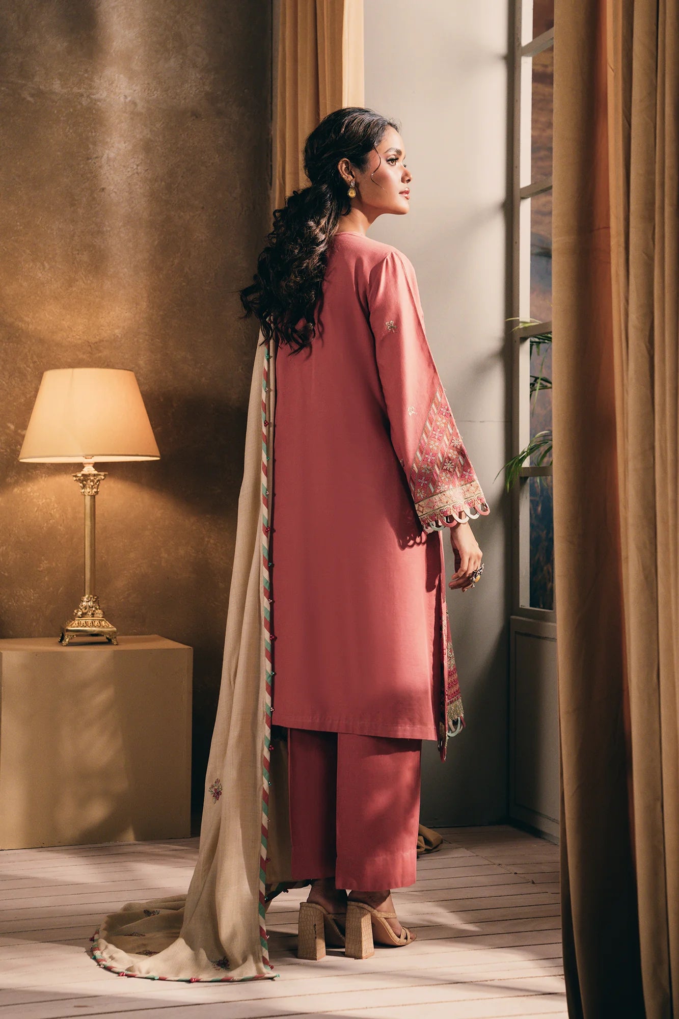 Ethnic 3Pc Embroidered khaddar Suit E0468/203/325 gulbuy.com