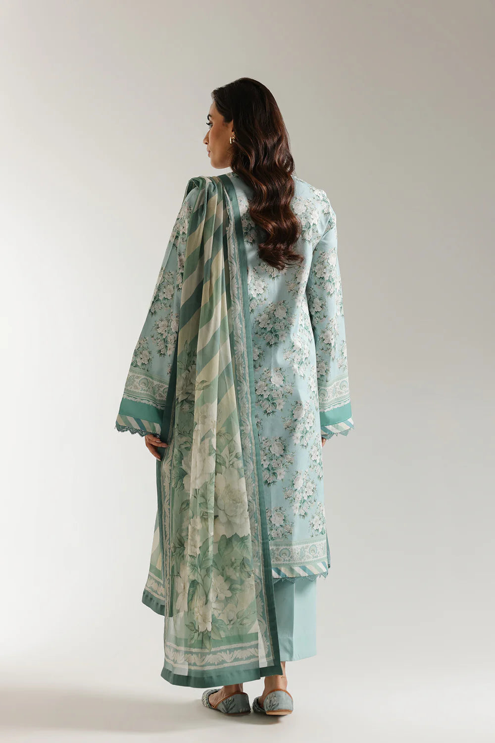 Ethnic 3Pc Embroidered Lawn Suit E0607/203/719 gulbuy.com