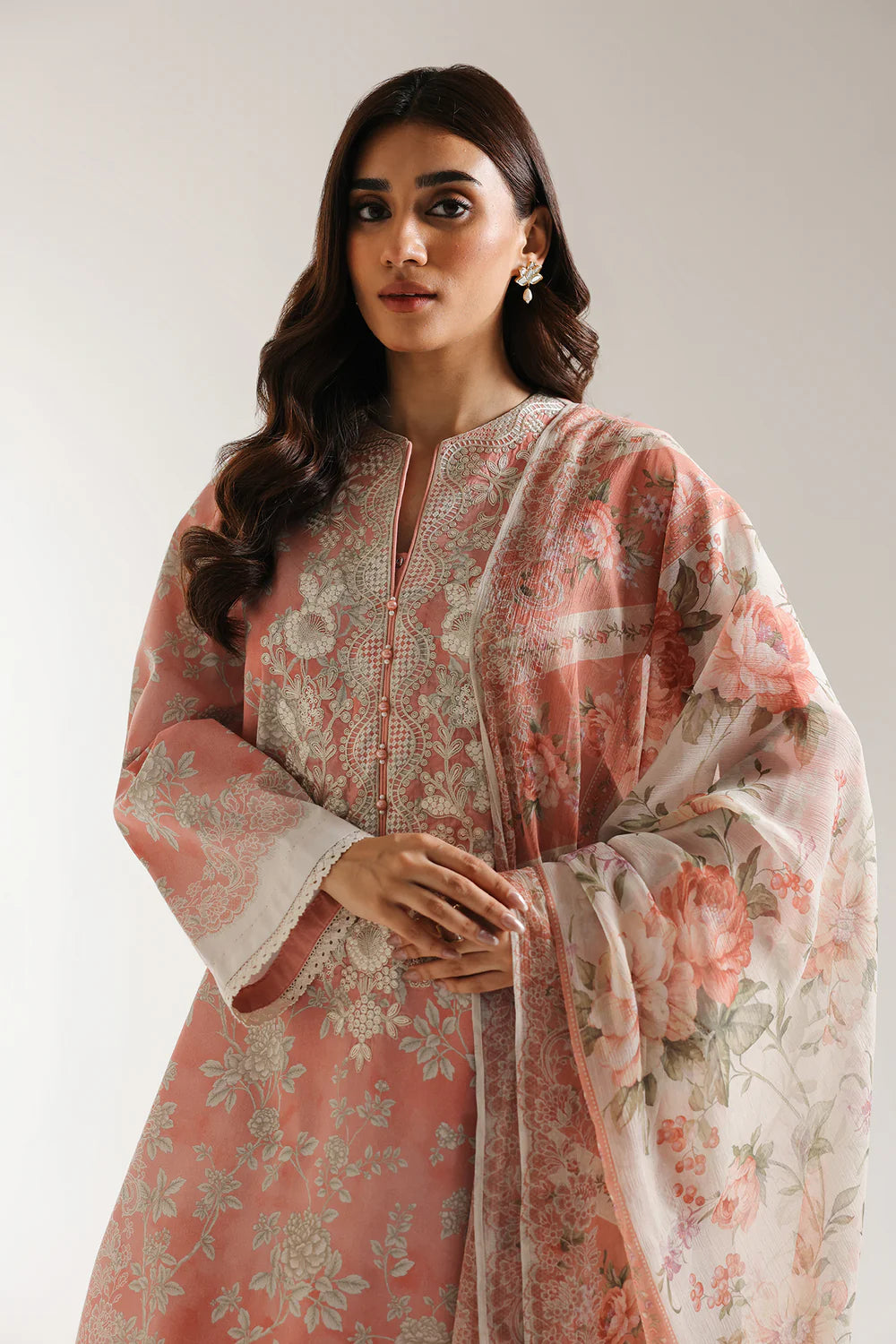 Ethnic 3Pc Embroidered Lawn Suit E0609/203/314 gulbuy.com