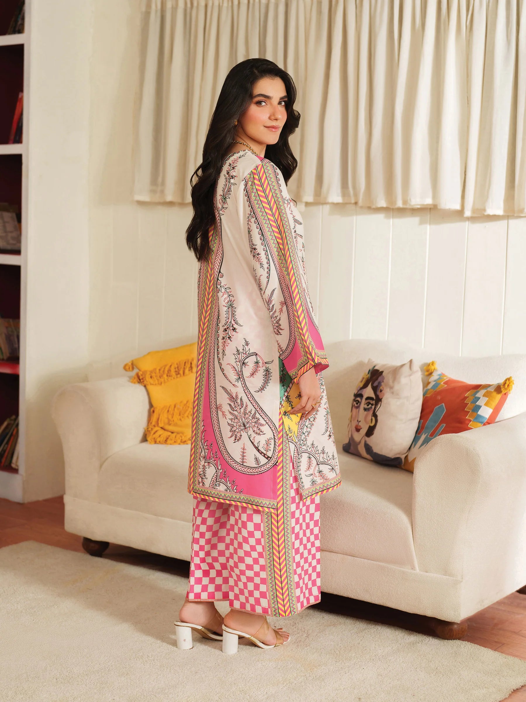 Garnet 2Pc Printed Lawn Suit Eloura gulbuy.com
