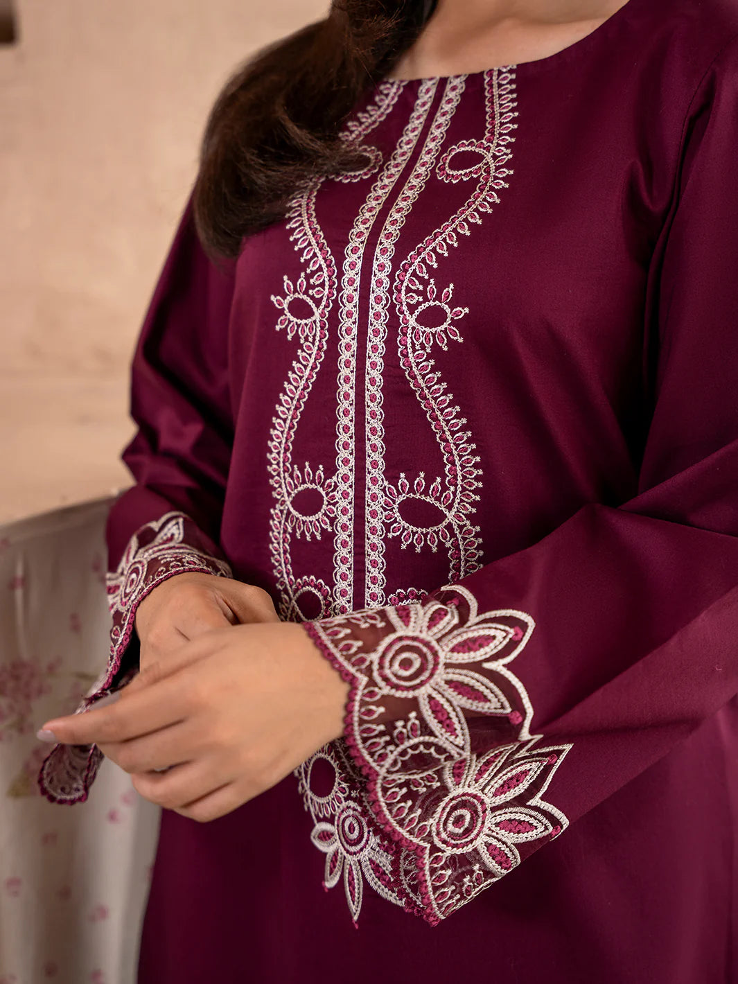 Izel 2Pc Embroidered Lawn Suit EDEN gulbuy.com