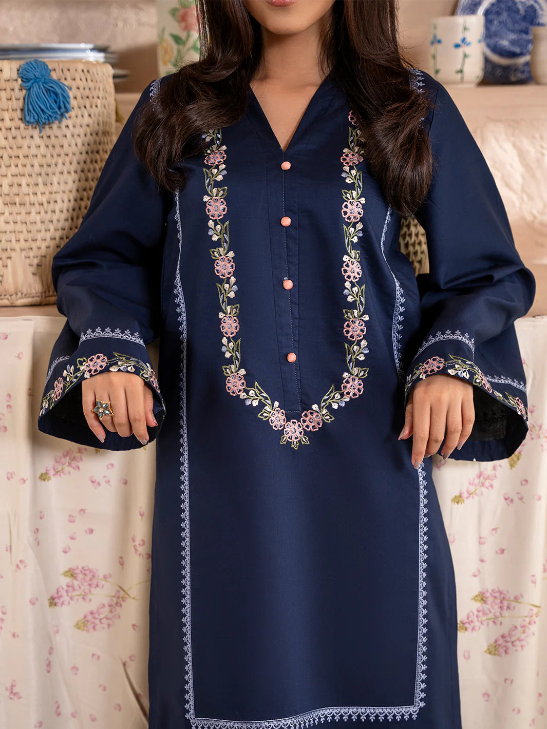 Izel 2Pc Embroidered Lawn Suit ELLERY gulbuy.com