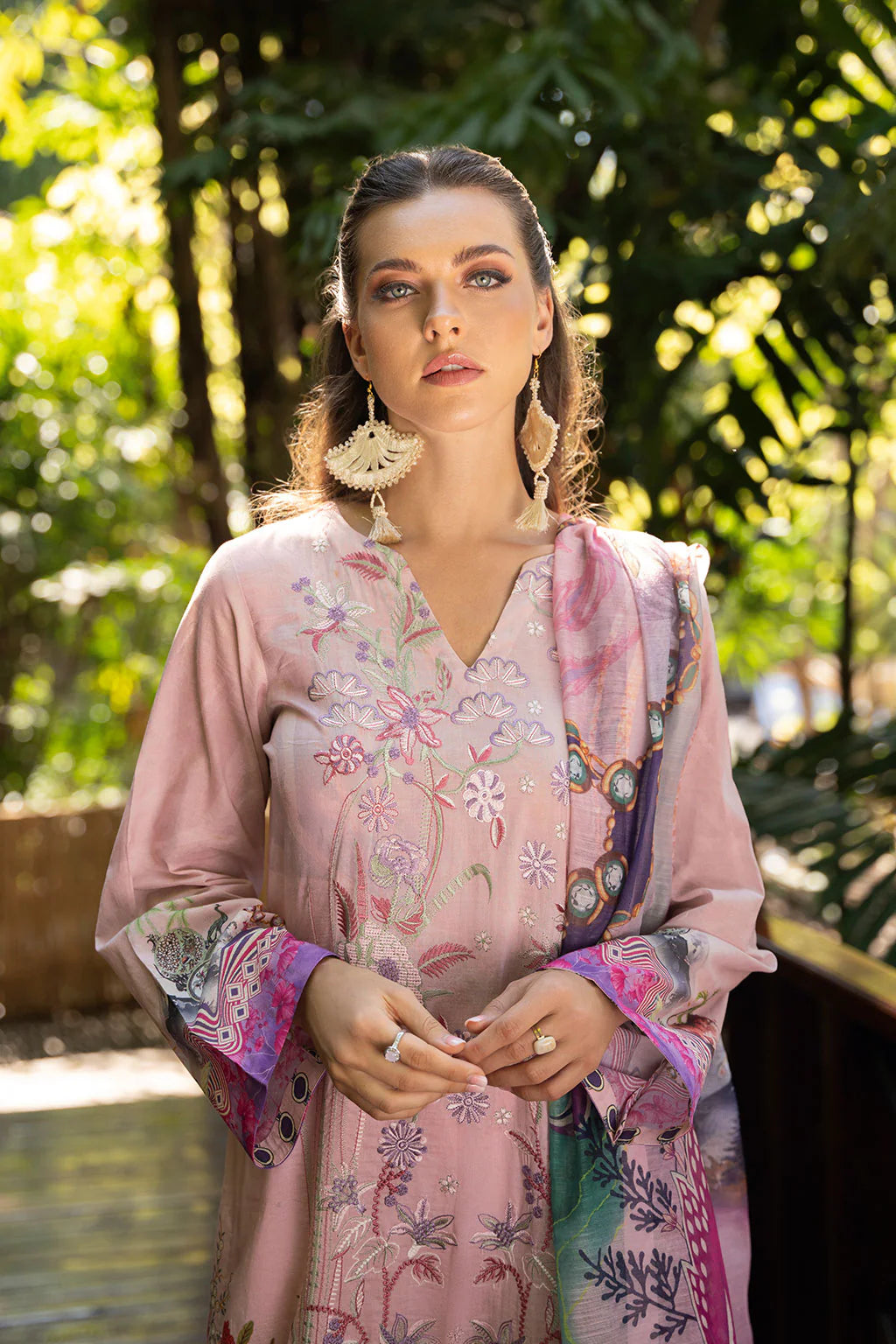 Ramsha 3Pc Embroidered Lawn Suit G-301 gulbuy.com