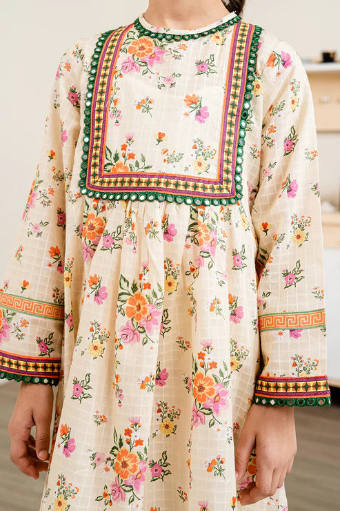 Zellbury 3Pc Printed Lawn Kids Suit 3199 gulbuy.com