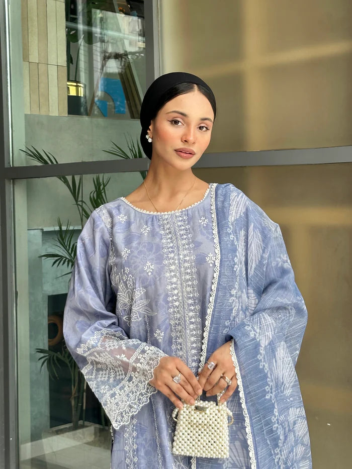 Mohagni 3Pc Embroidered Lawn Suit LP-03 gulbuy.com
