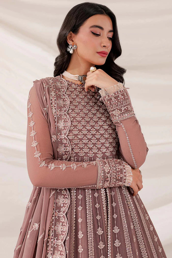 Farasha 3Pc Embroidered Chiffon Suit Alicia gulbuy.com