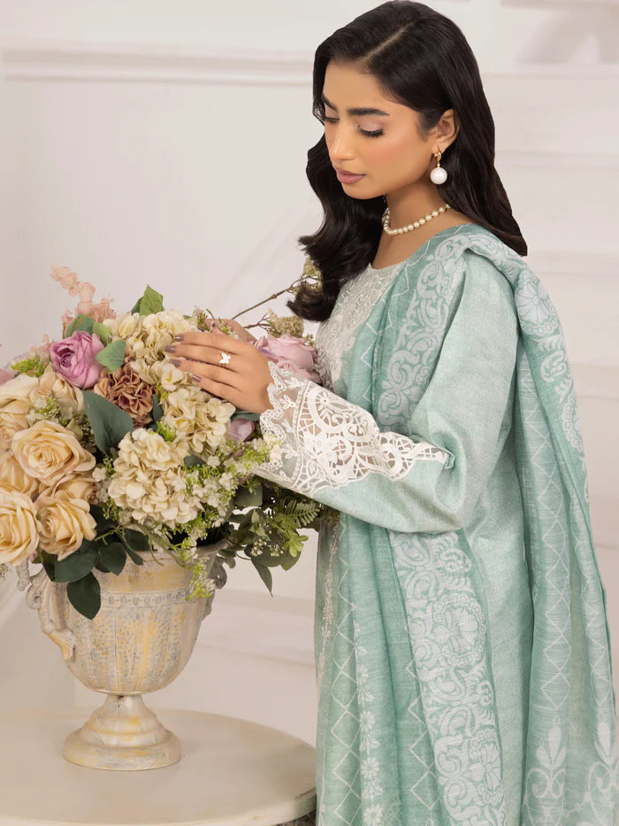 Mohagni 3Pc Embroidered Lawn Suit SPL-17 gulbuy.com