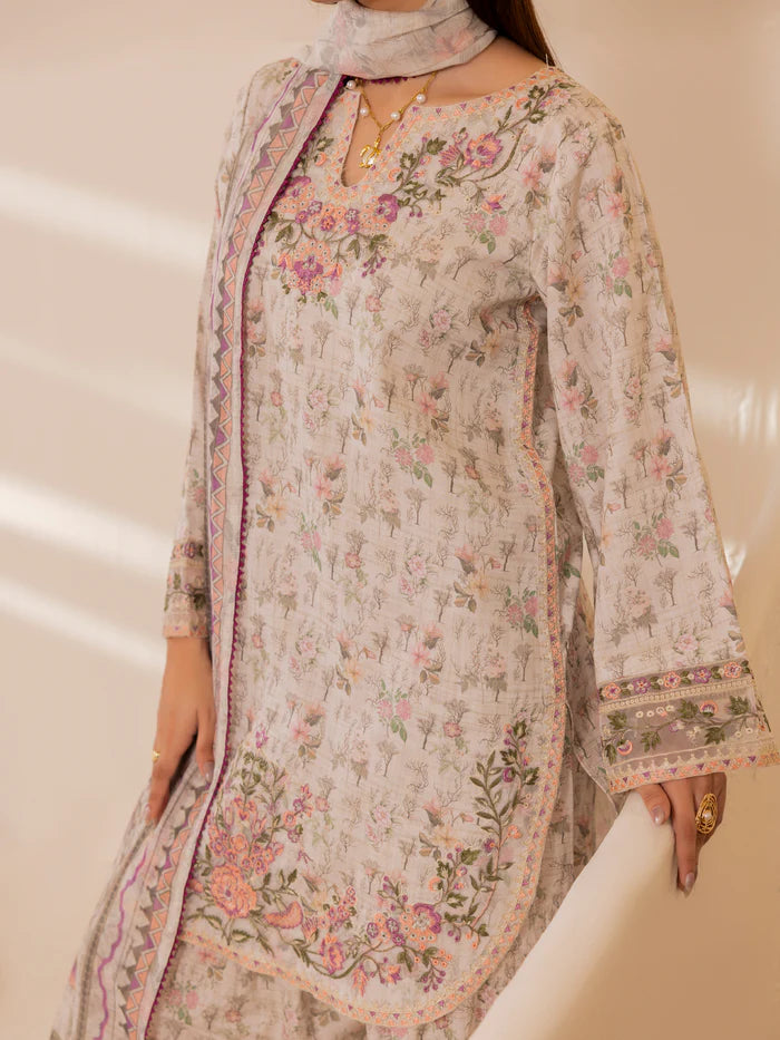 Mohagni 3Pc Embroidered Lawn Suit LP-04 gulbuy.com