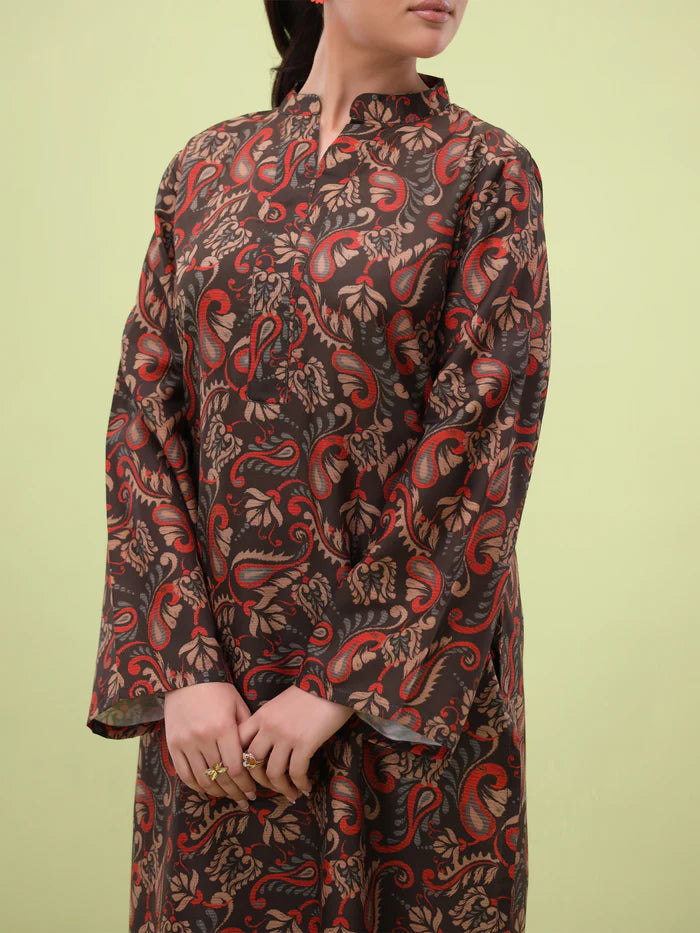 Mohagni 2Pc Printed Silk Lawn Suit GM-06 gulbuy.com