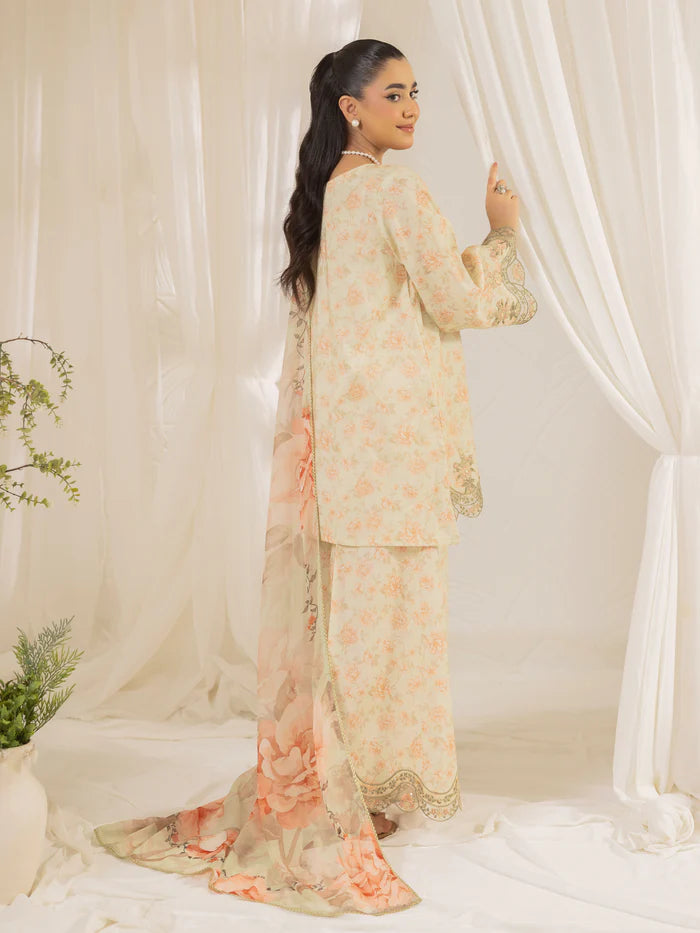 Mohagni 3Pc Embroidered Lawn Suit LP-12 gulbuy.com