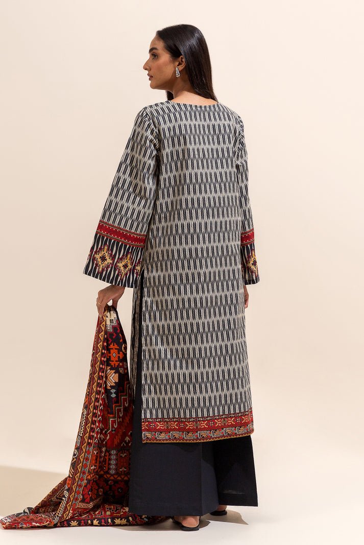 Beechtree 3Pc Printed Lawn Suit (MB12403UN005610-MULTI)