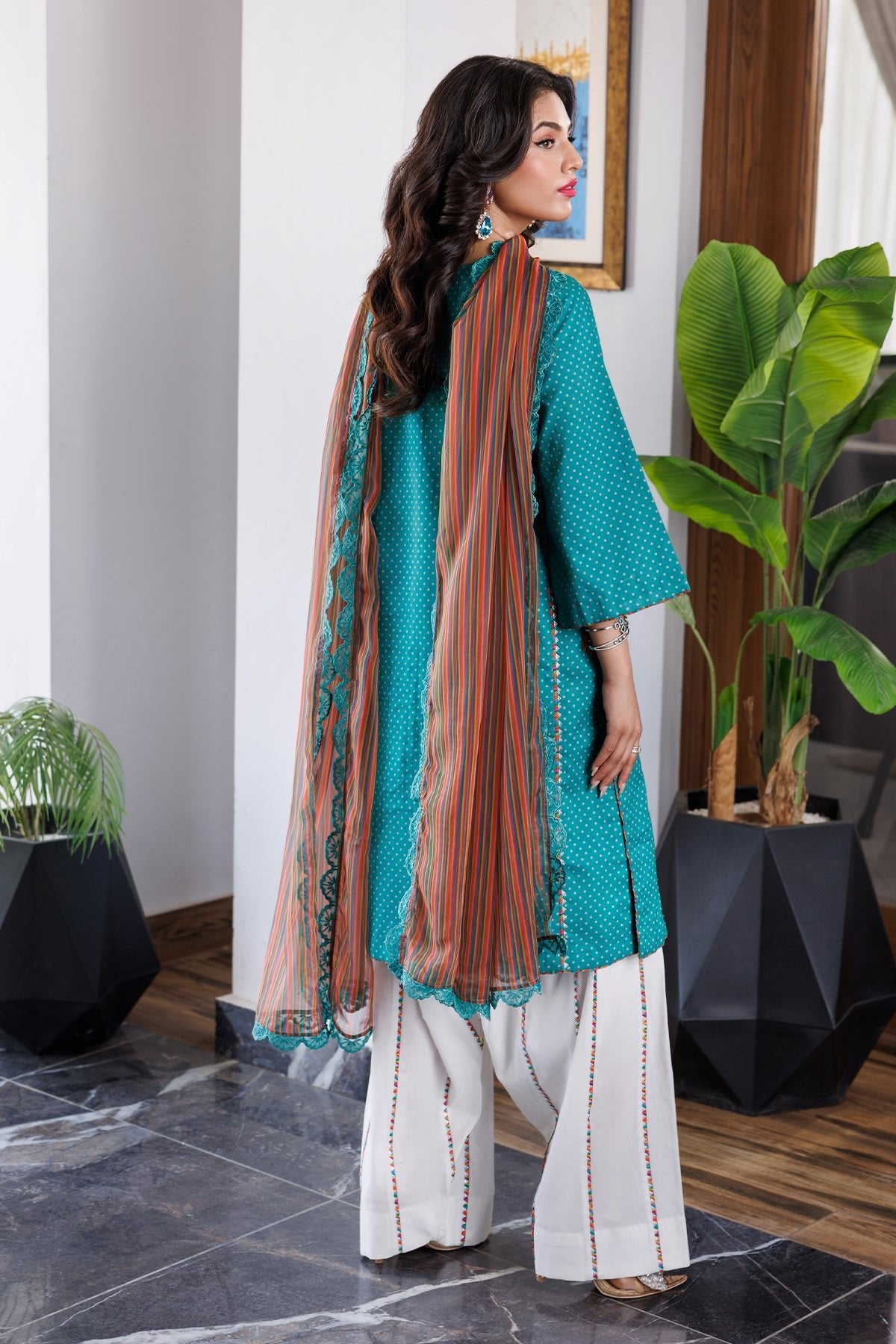 Charizma 3 Piece Printed Lawn Suit (CNP-4-031)