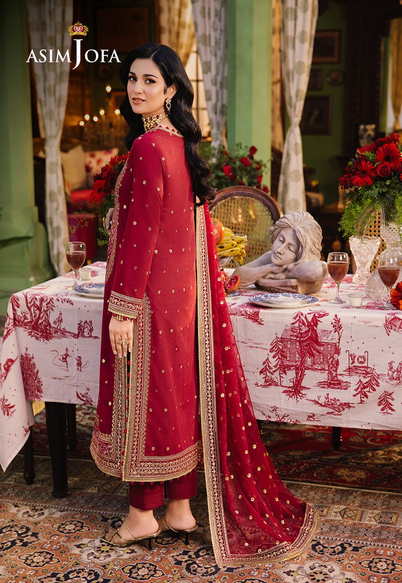 ASIM JOFA 3 PIECE EMBROIDERED LAWN SUIT (AJLP-06)