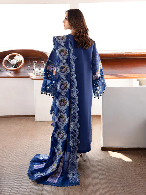 Parishay 3Pc Embroidered Lawn Suit MS-06 gulbuy.com