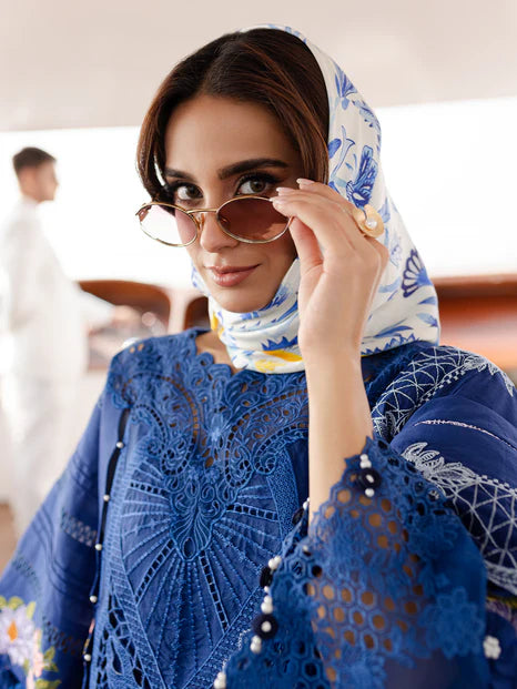 Parishay 3Pc Embroidered Lawn Suit MS-06 gulbuy.com
