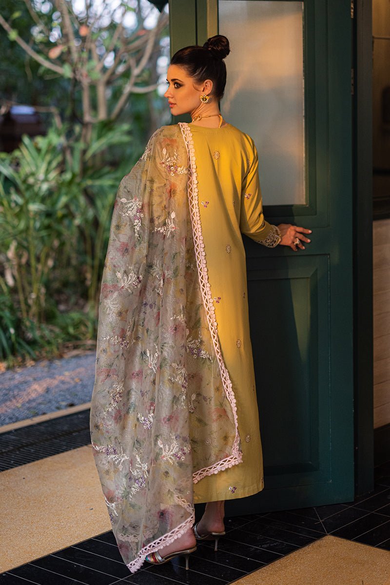 Mushq 3 Piece Embroidered Lawn Suit (MUNSS240207)