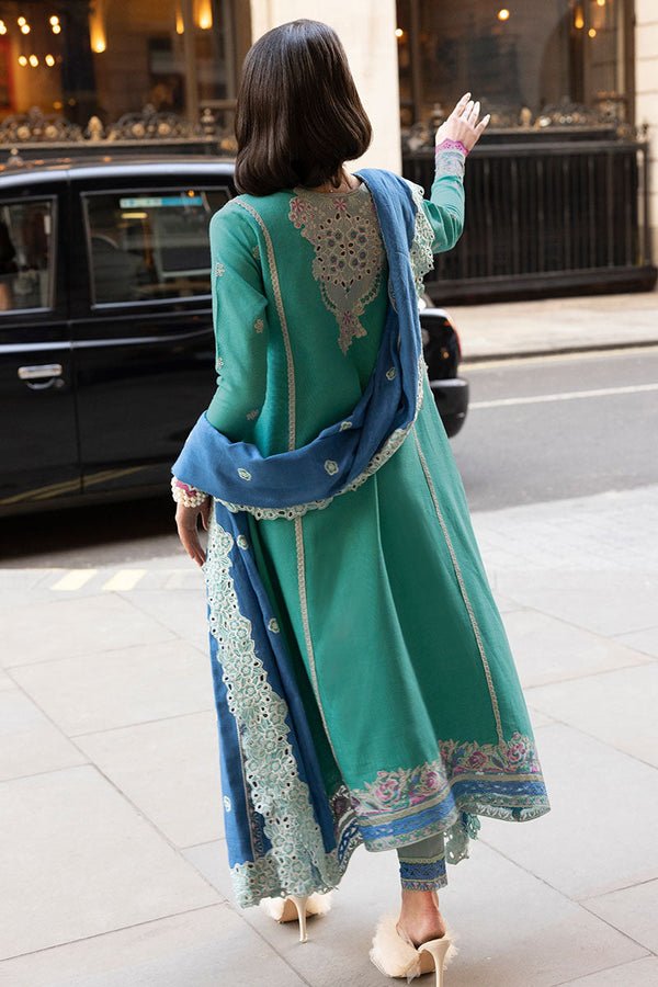 Mushq 3 Piece Embroidered Khaddar Suit (CAMDEN)