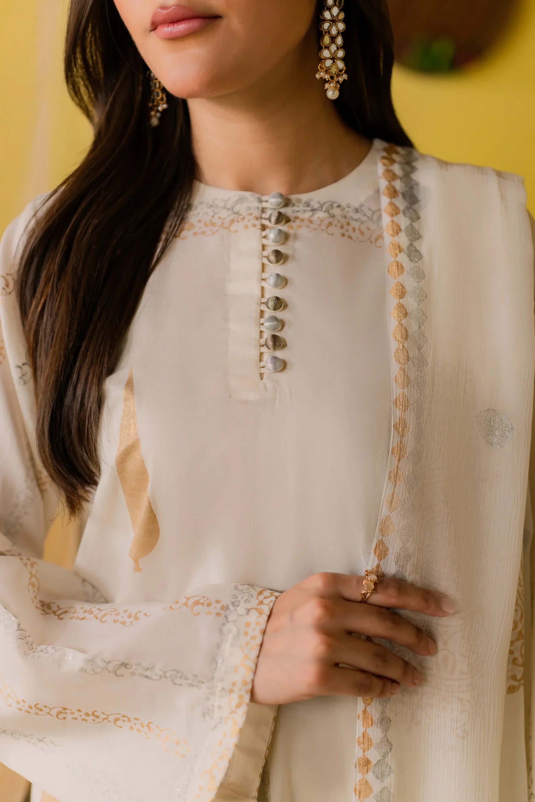 Kastoor 3Pc Printed Lawn Suit EF-347 gulbuy.com