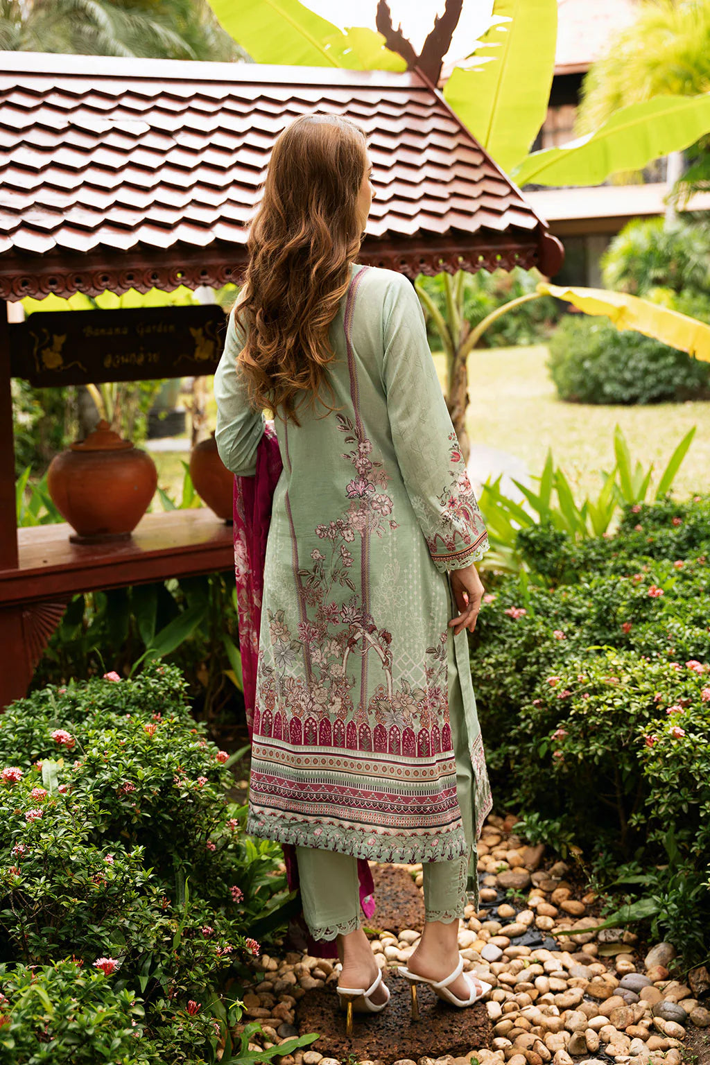 Ramsha 3Pc Embroidered Lawn Suit Y-1104 gulbuy.com