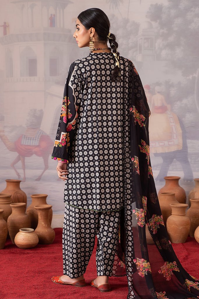 Charizma 3 Piece Printed Lawn Suit (CPM-4-08)