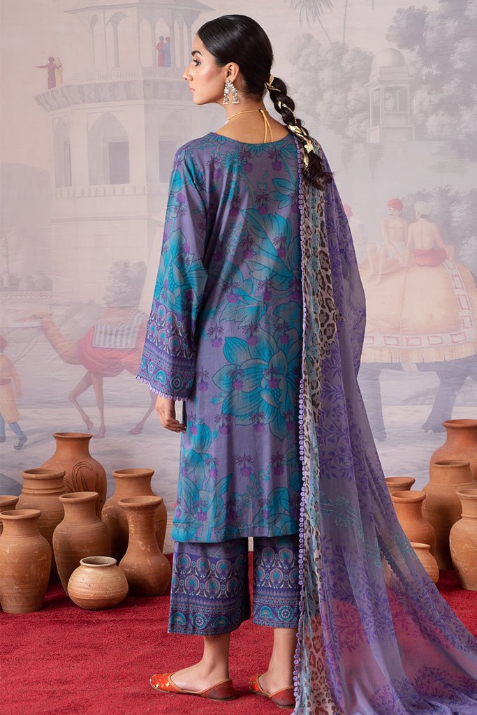 Charizma 3 Piece Printed Lawn Suit (CPM-4-06)