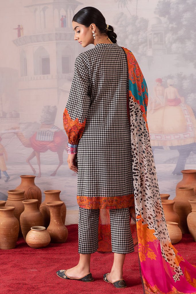 Charizma 3 Piece Printed Lawn Suit (CPM-4-04)