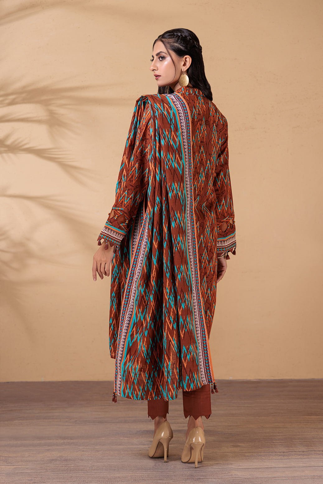 BONANZA SATRANGI 3PC PRINTED KHADDAR SUIT (RWT223P09)