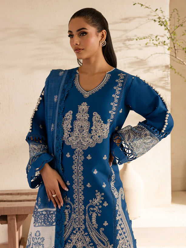 Parishay 3Pc Embroidered Lawn Suit SG-08 gulbuy.com