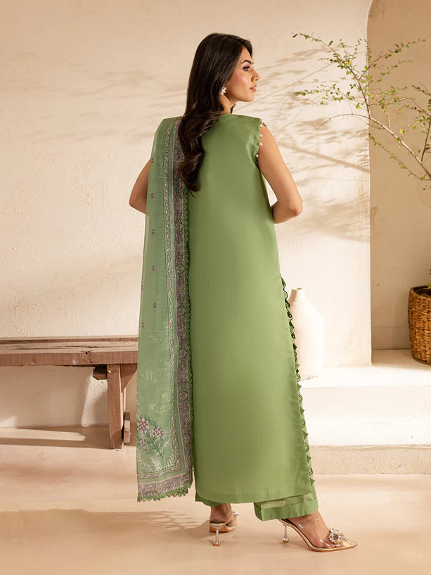Parishay 3Pc Embroidered Lawn Suit SG-09 gulbuy.com